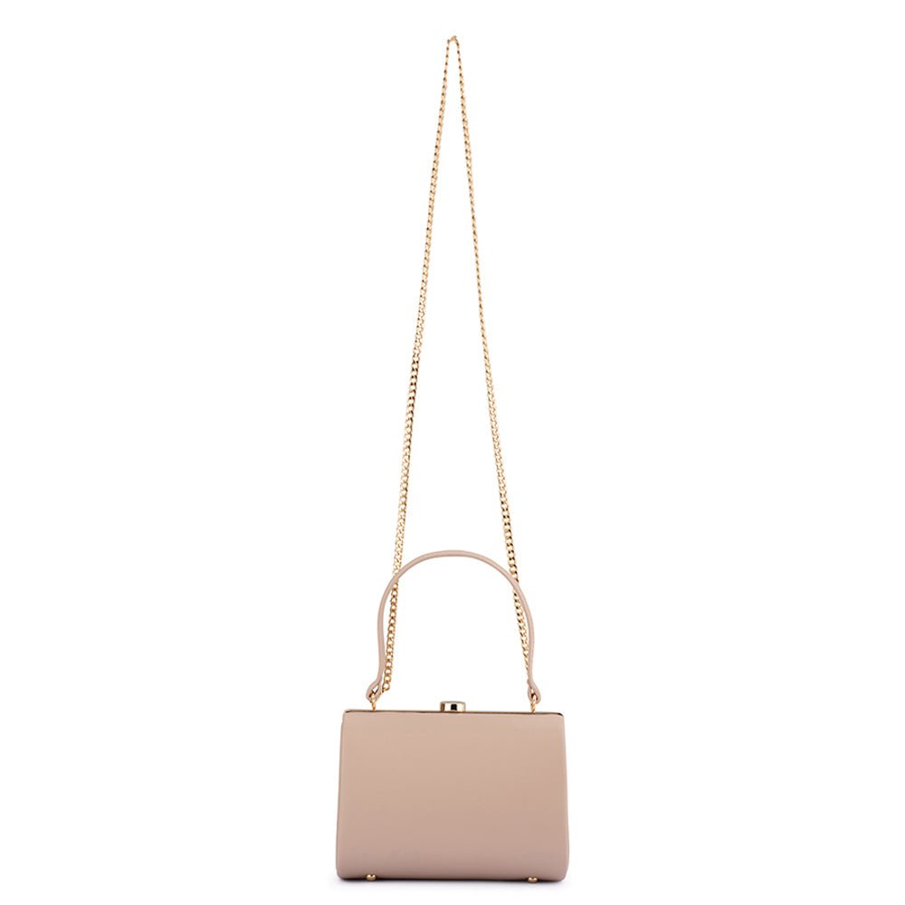 Olga Berg TONIA Top Handle Bag (Blush)