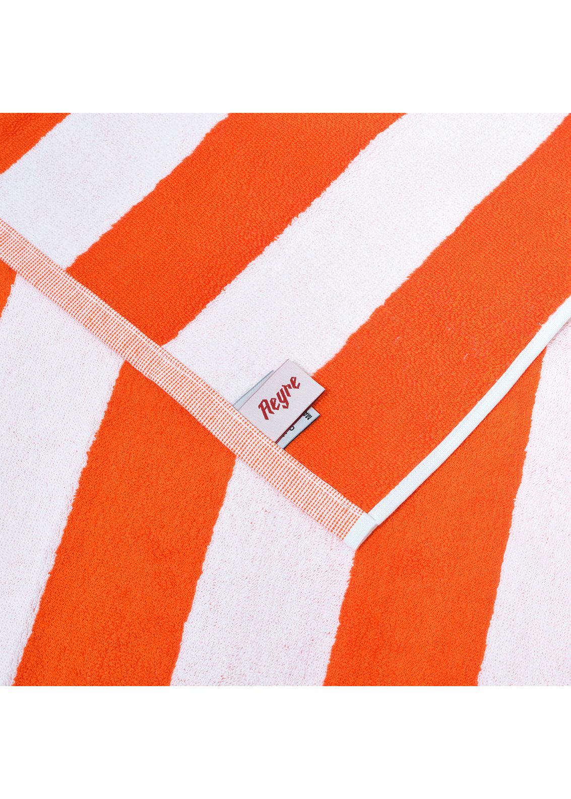 Blanca Studio TOWEL SET WIDE STRIPES (Orange)