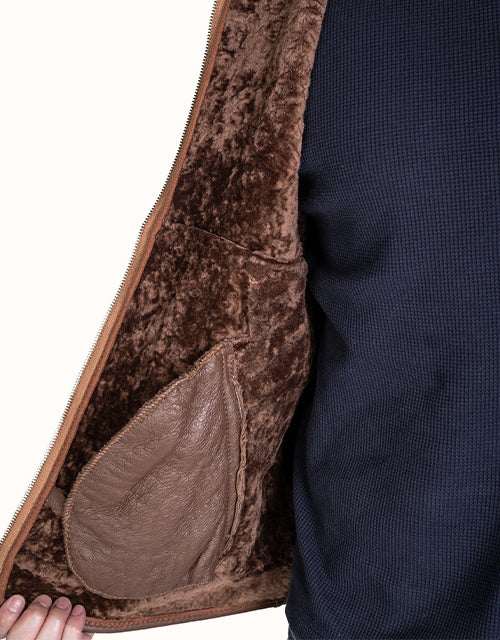 Ever Australia DY*Vest Nappa Men (Coffee)