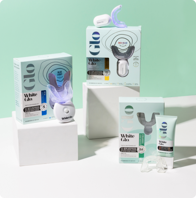 Image of Teeth Whiteners. Product name - Teeth Whitening Kit in colour by brand - White Glo