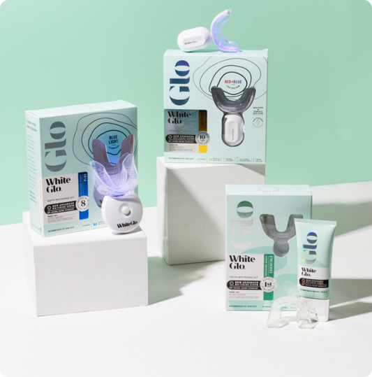 Image of Teeth Whiteners. Product name - Teeth Whitening Kit in colour by brand - White Glo