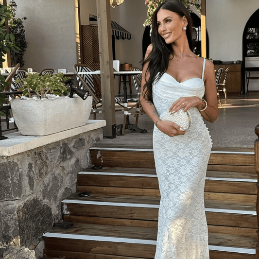 Image of Bags. Product name - VALENTINA Pearl Clutch in Silver colour by brand - Olga Berg