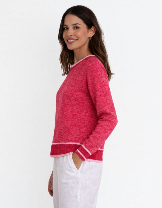 Nadia Knit - (Hot Pink)