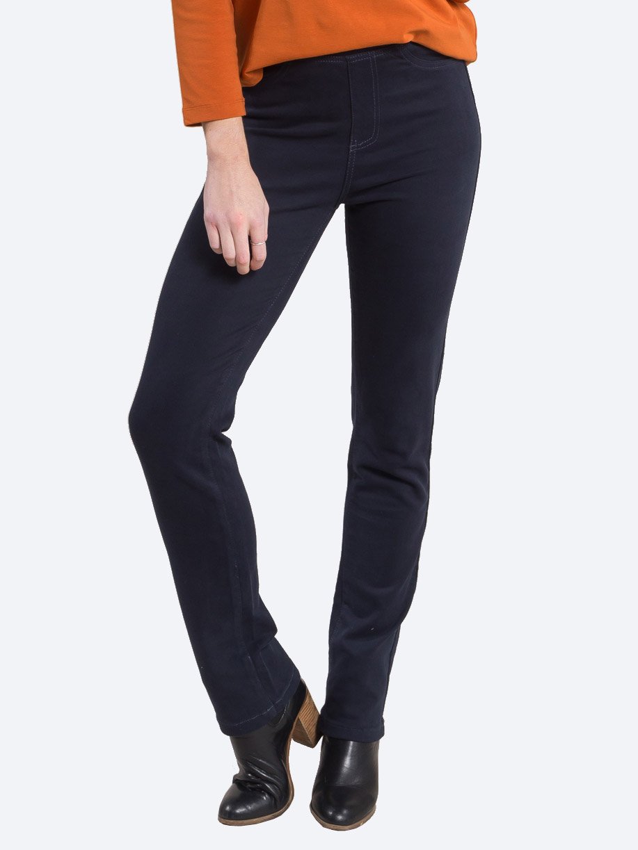 Vassalli Slim Leg Moleskin Pants (Carbon)