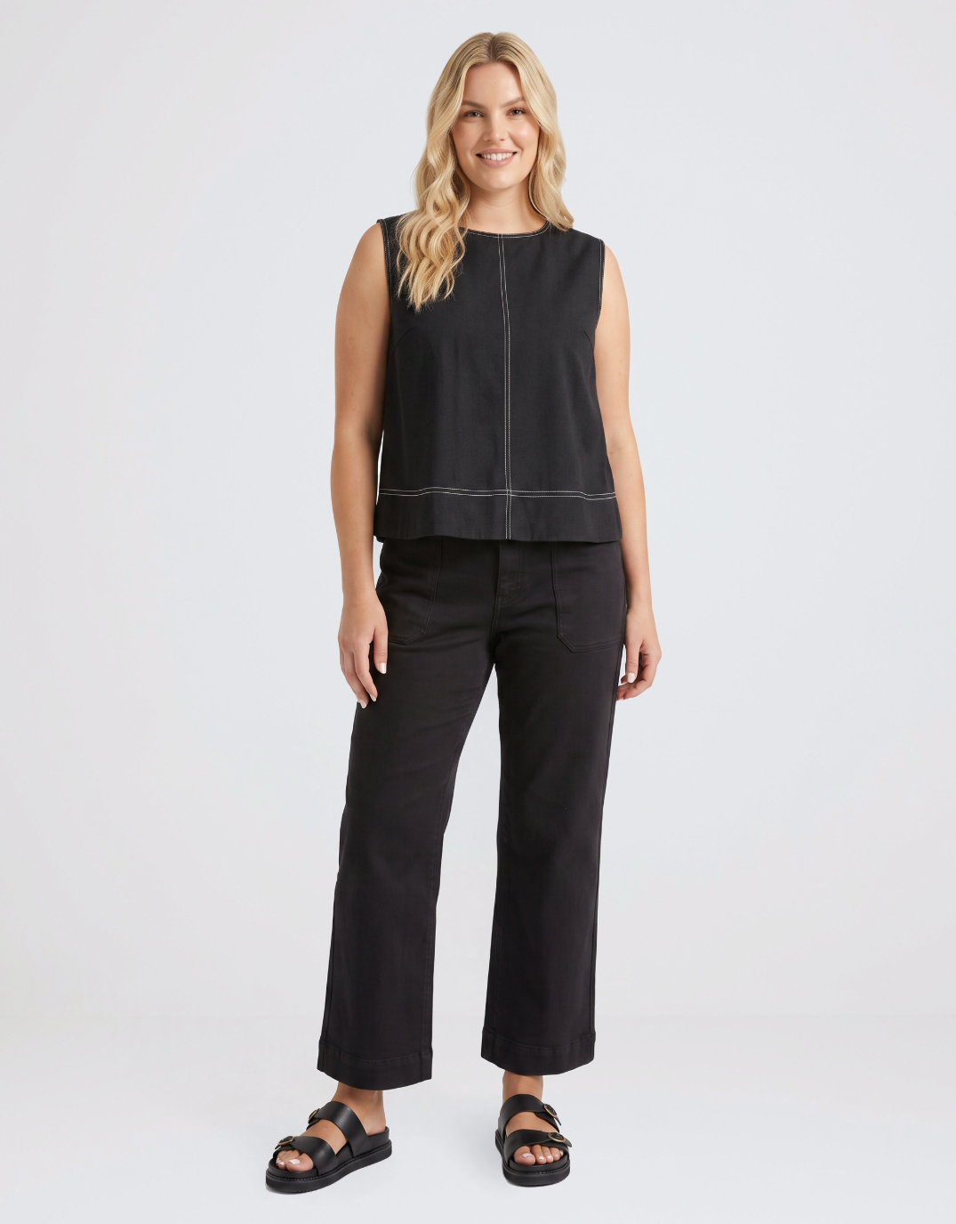 Foxwood Vento Top (Black)