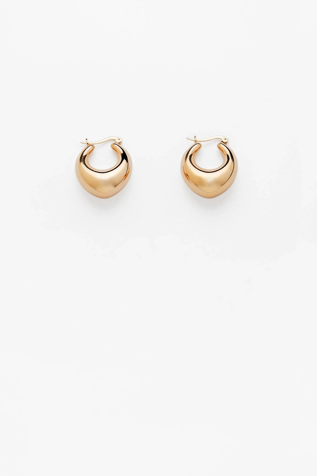 Image of Earrings. Product name - Venus Hoops in colour by brand - Reliquia Jewellery