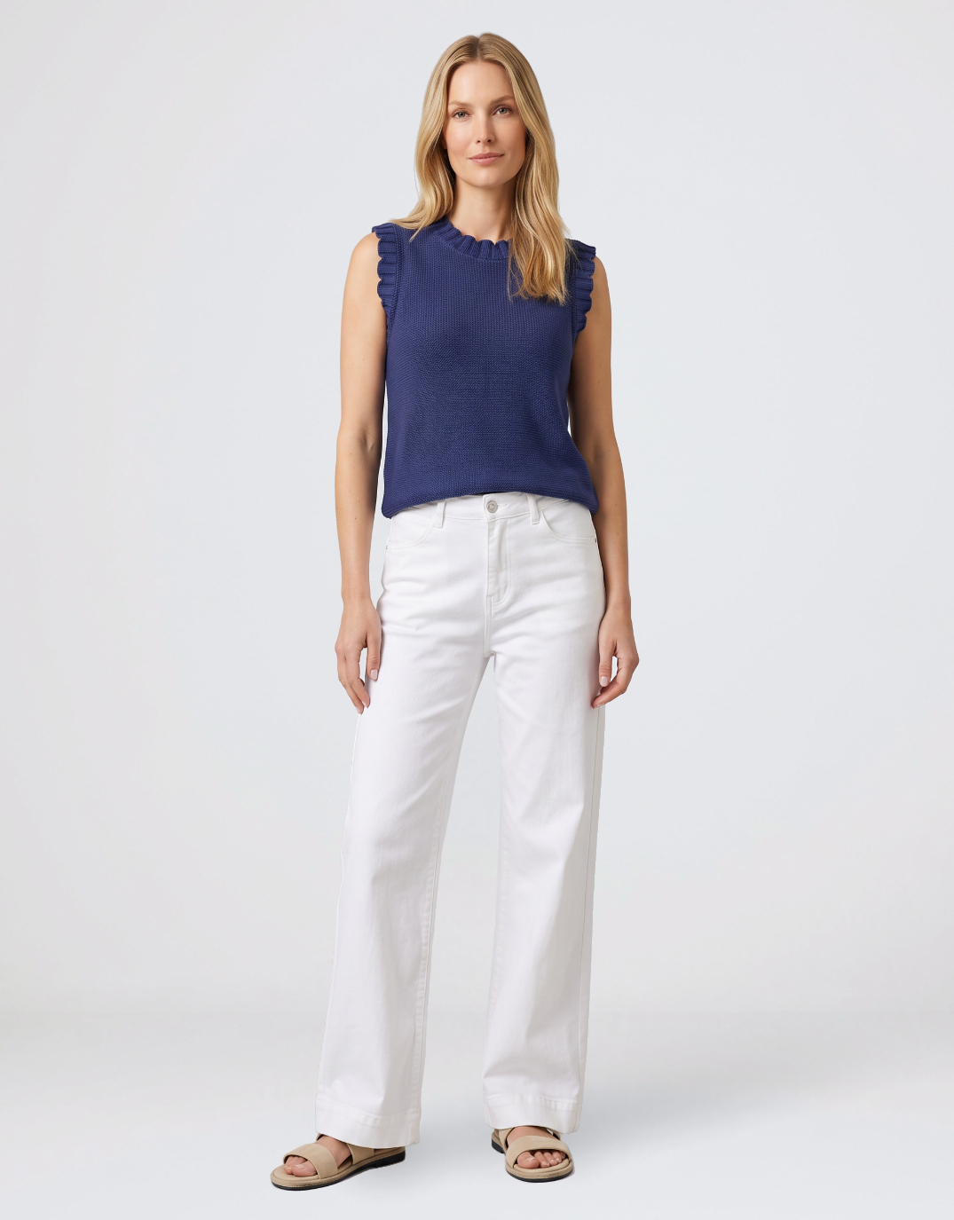 Foxwood Vesper Knit (Dark Blue)