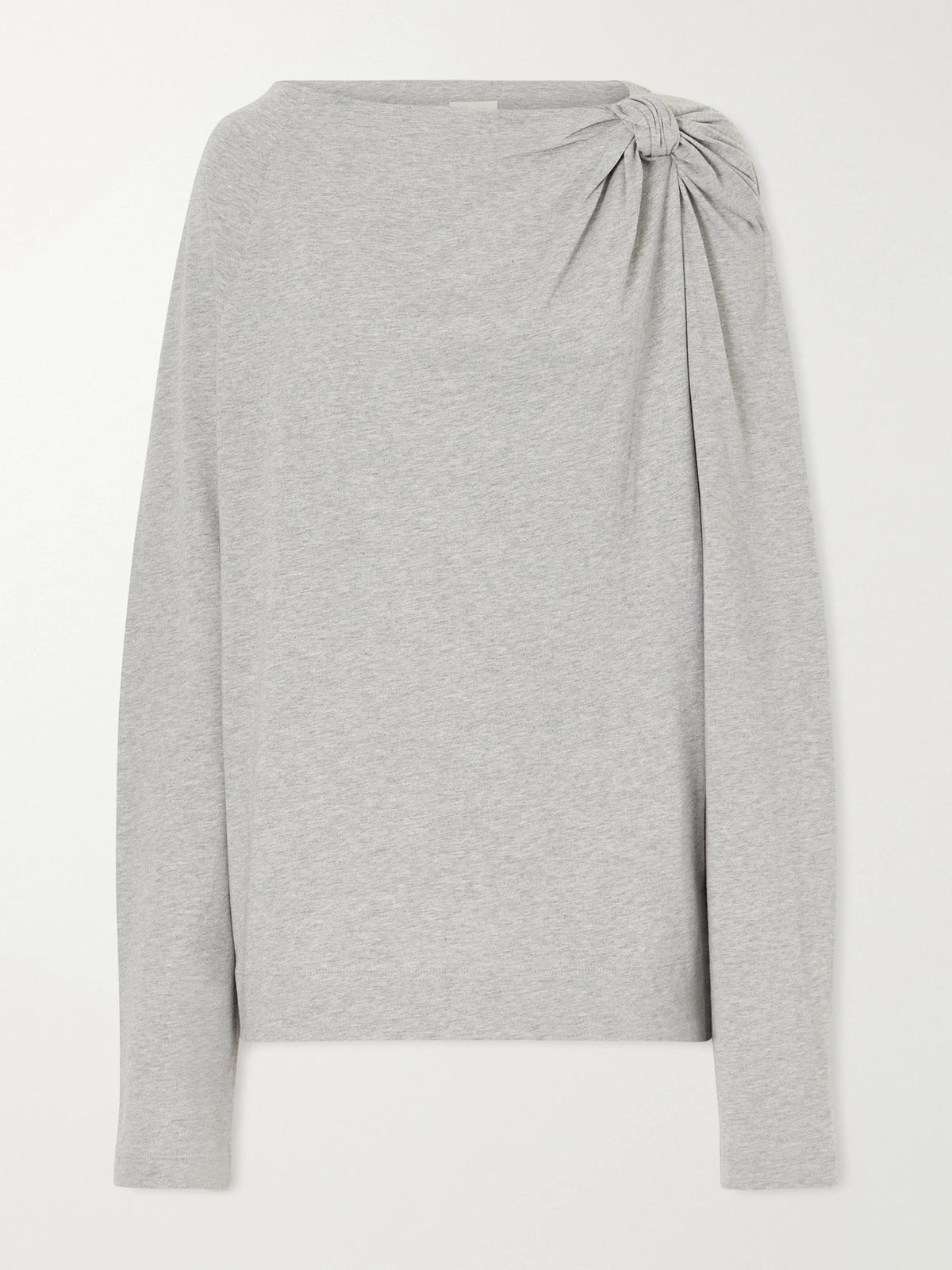 Dries Van Noten Gathered Cotton-jersey T-shirt