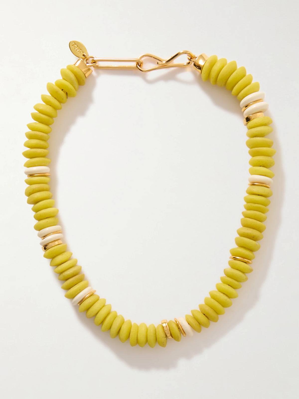 Laguna Gold-plated Beaded Necklace