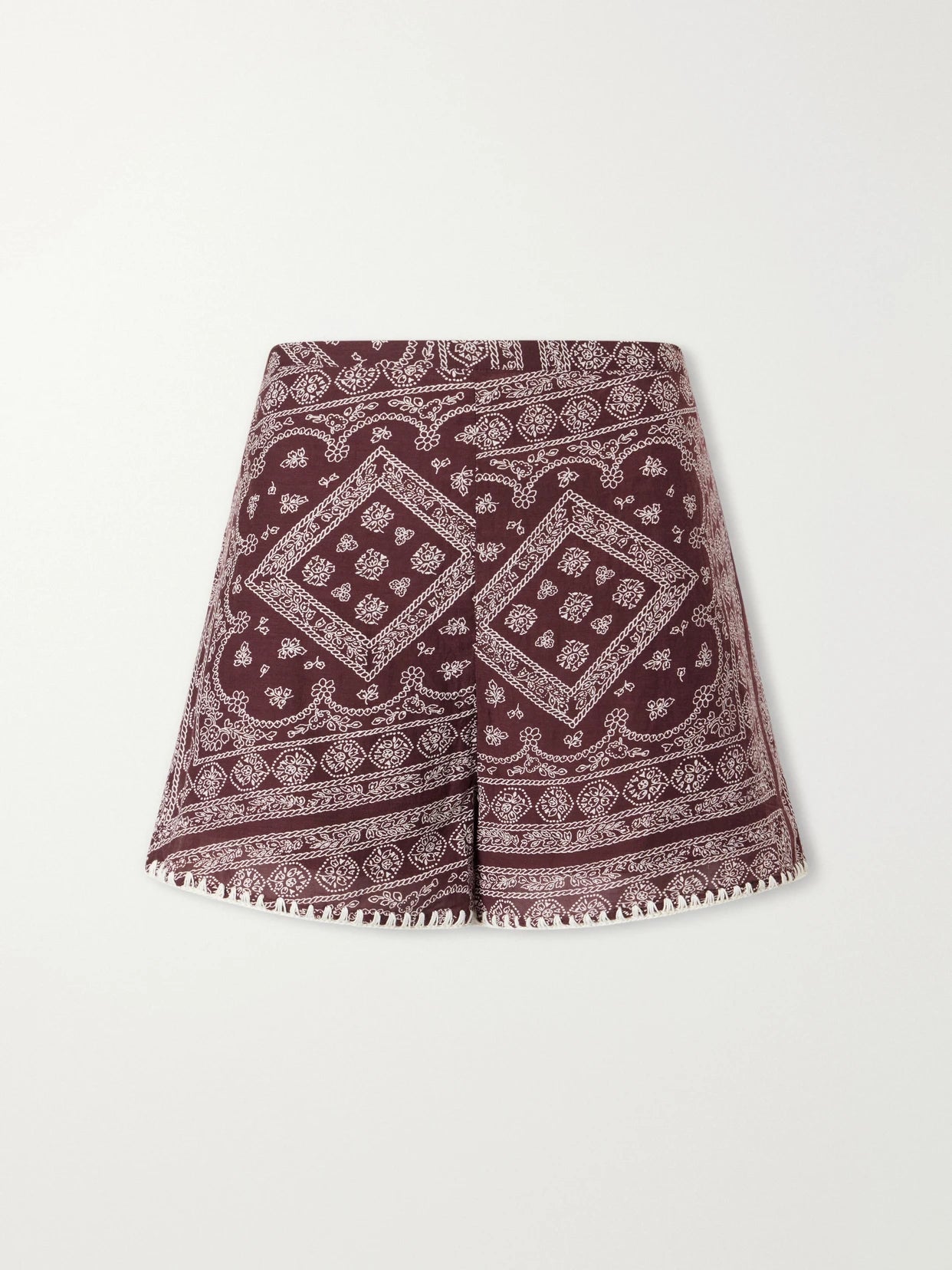 Tennison Printed Cotton-blend Voile Shorts