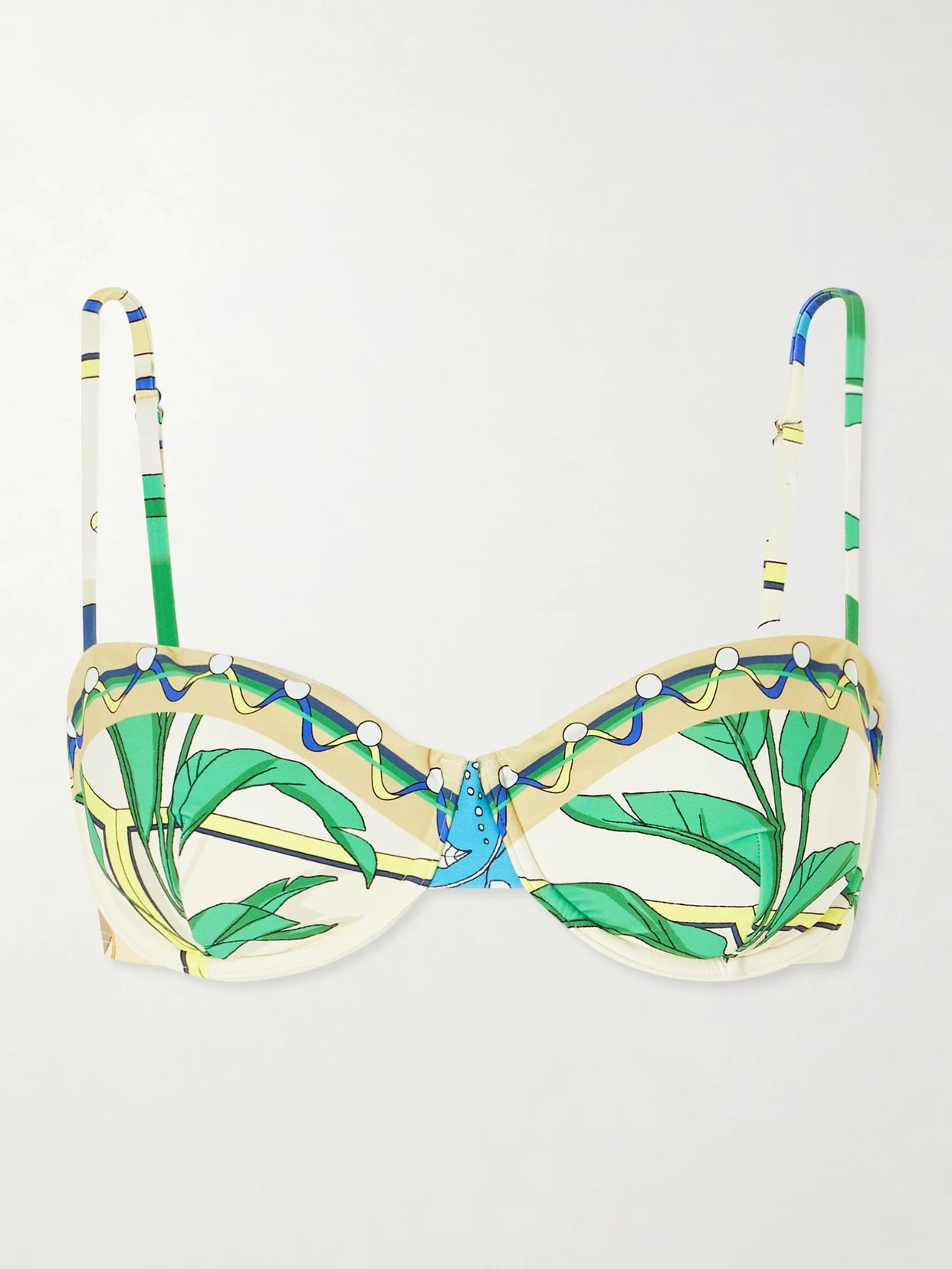 Printed Bikini Top