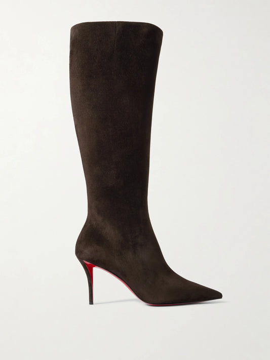 Miss Z 80 Suede Knee Boots