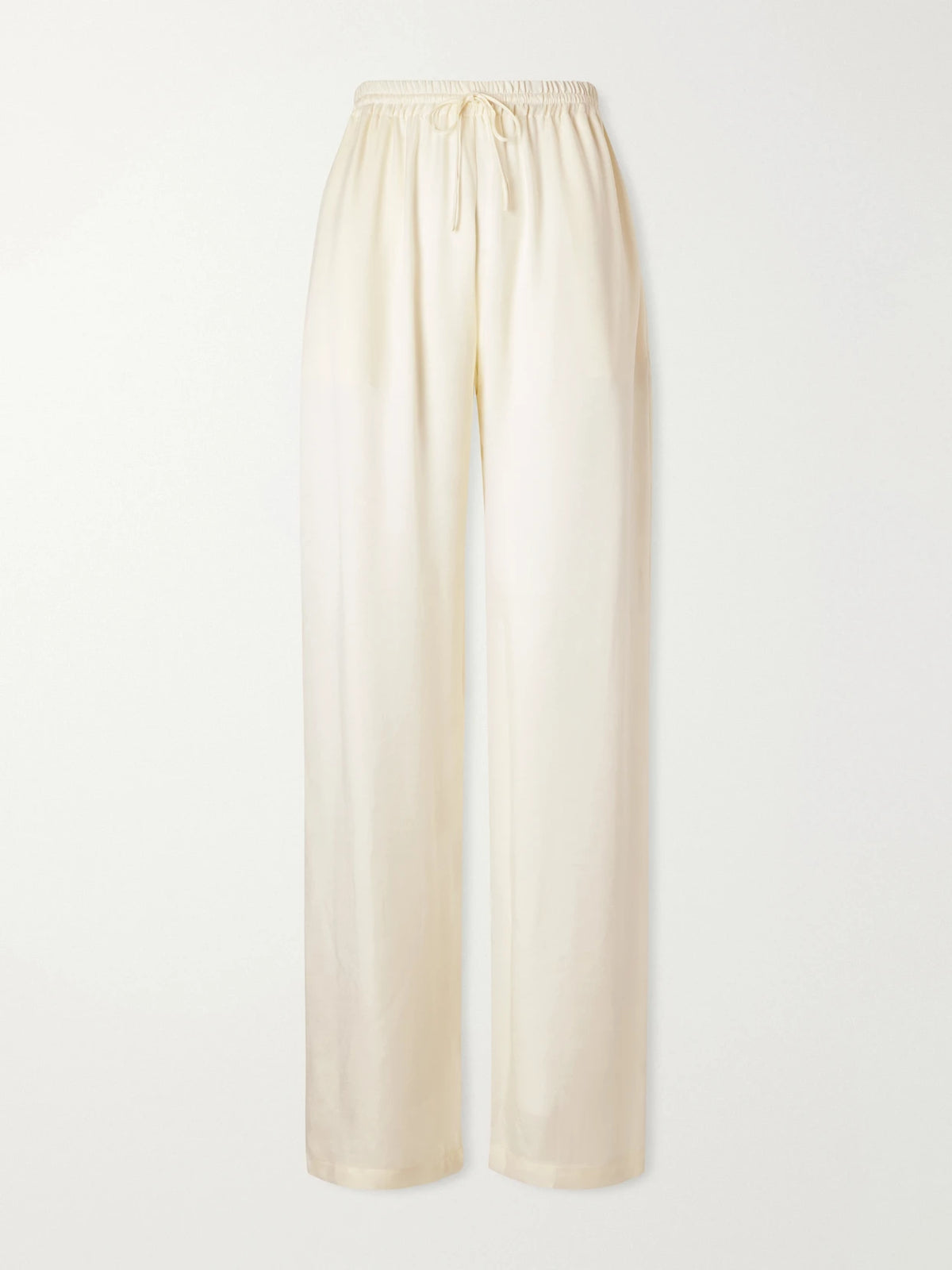 Sharon Wauchob Tuileries Satin Straight-leg Pants