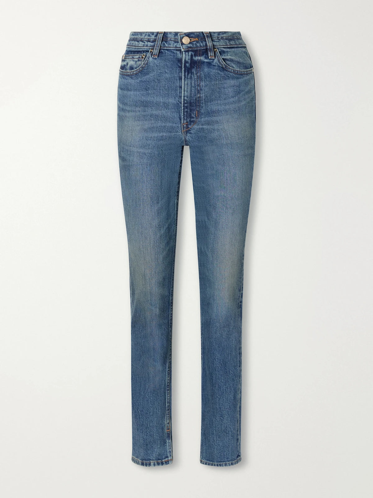 RÙADH The Cecile Slim High-rise Jeans