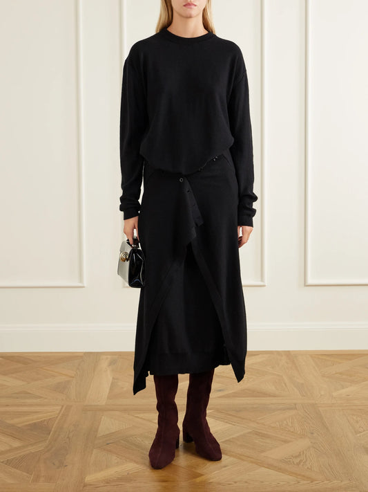 Image of Boots. Product name - Saint Honoré 35 Suede Knee-boots in Burgundy colour by brand - Aquazzura