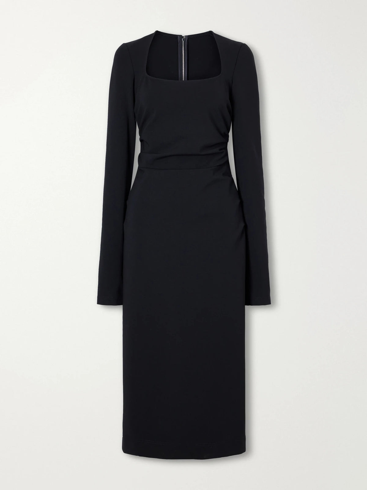 Dolce & Gabbana Ruched Stretch-jersey Midi Dress