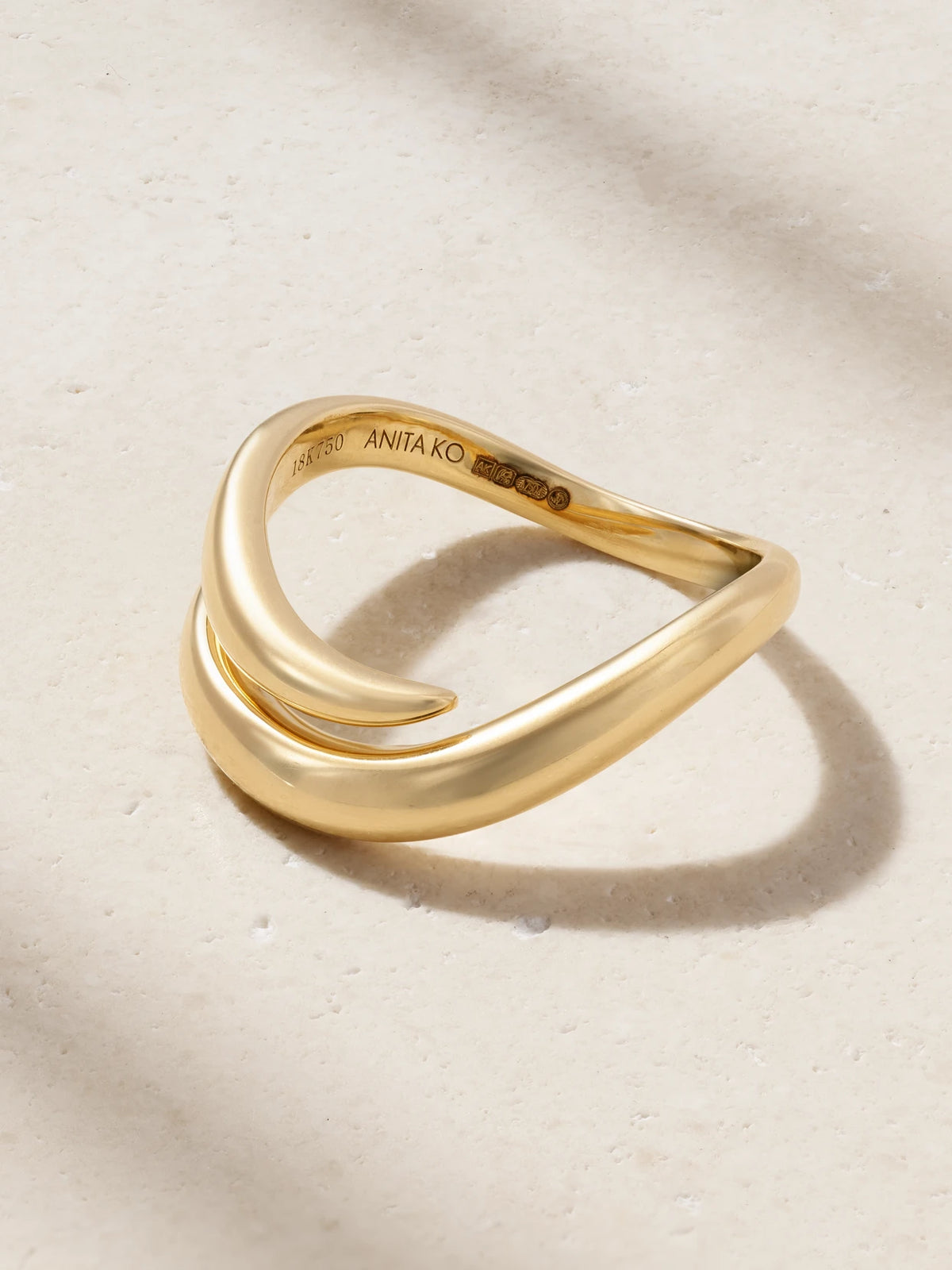 Zara 18-karat Gold Ring