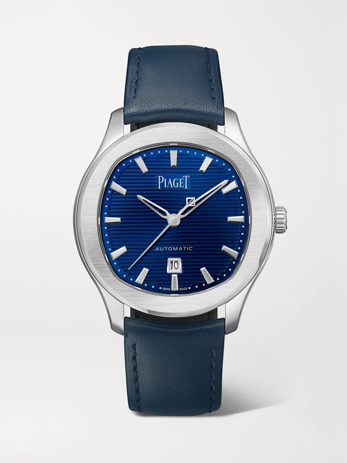 Polo Date Automatic 36mm Stainless Steel And Leather Watch