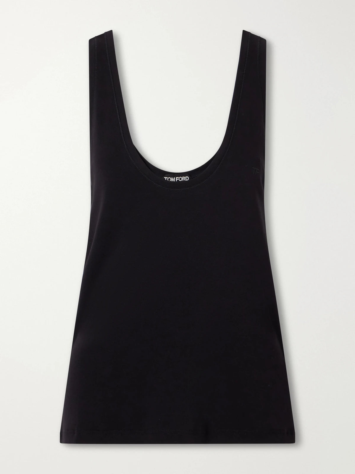 TOM FORD Ribbed Stretch-cotton Jersey Tank