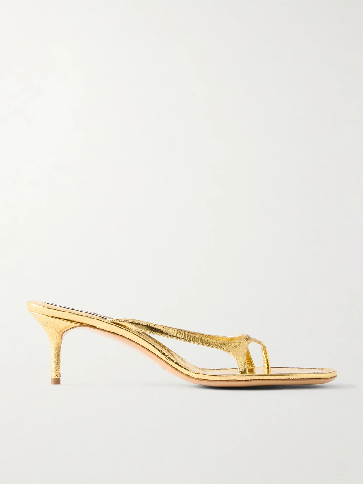 60 Metallic Patent-leather Sandals
