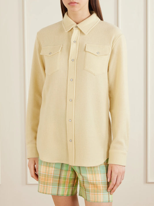 Daffodil Cashmere Shirt