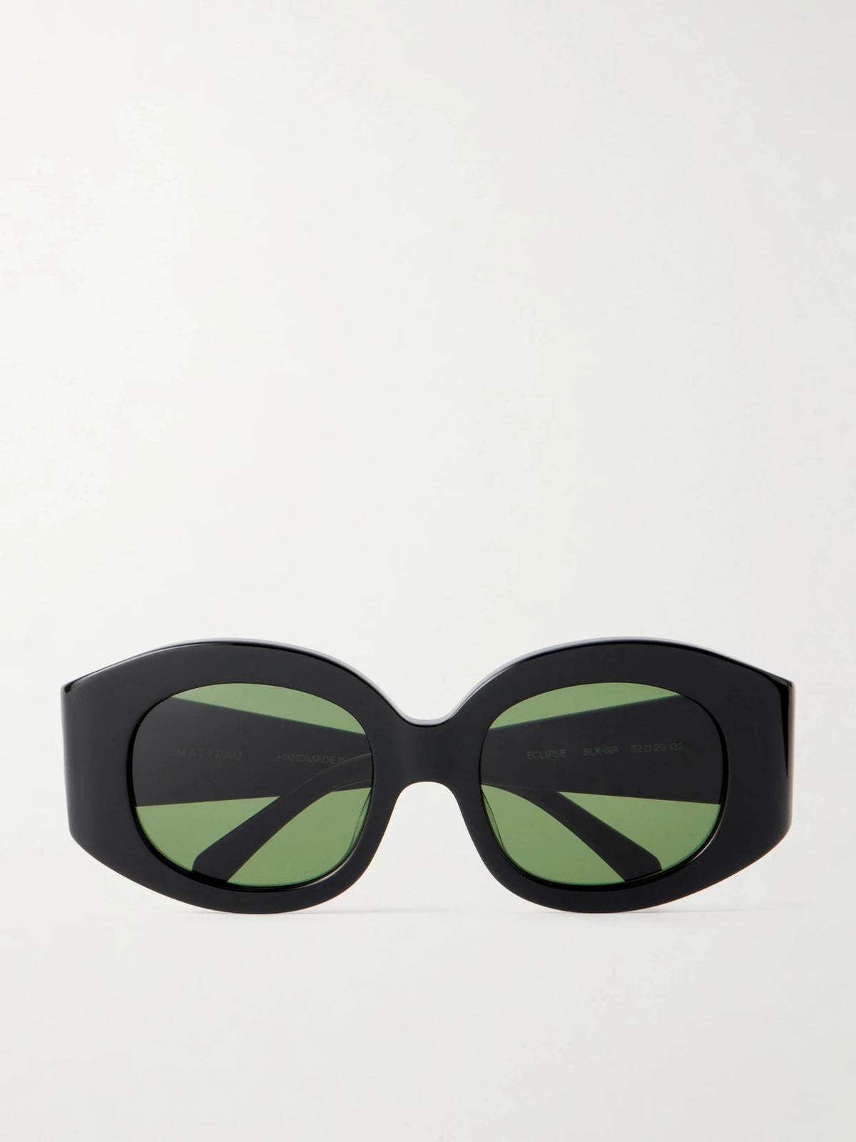 Eclipse Round-frame Acetate Sunglasses