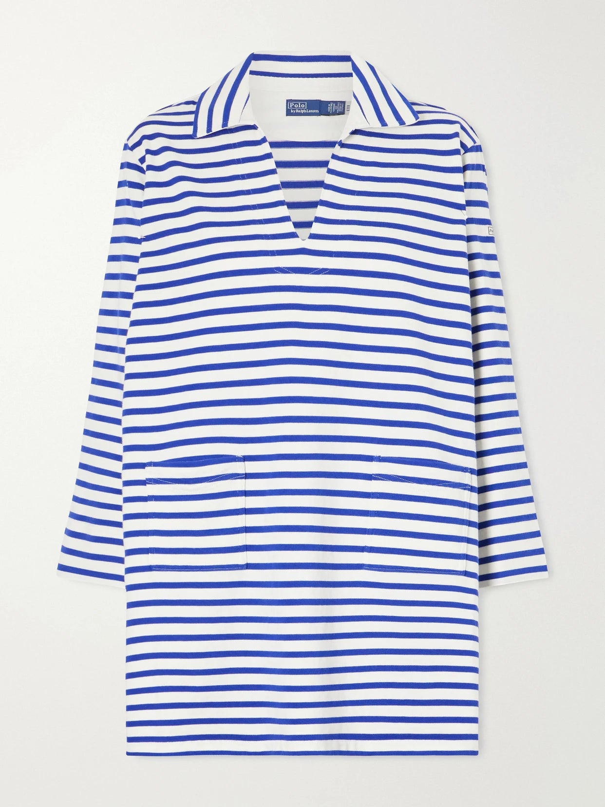 Striped Cotton-jersey Mini Dress