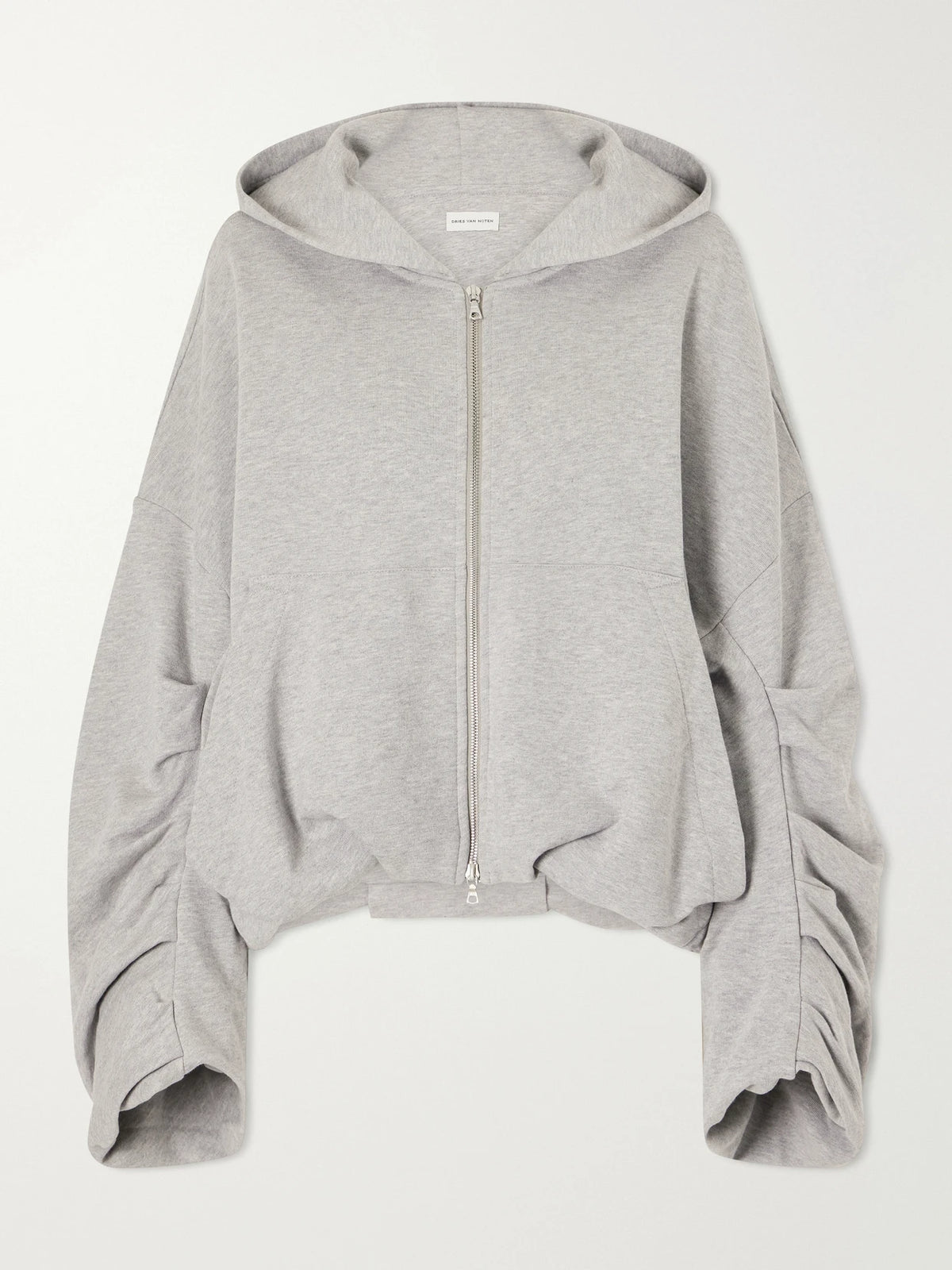 Dries Van Noten Cotton-jersey Zip-up Hoodie