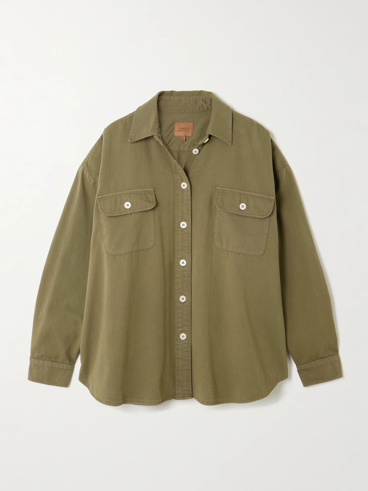 The Big Oversized Cotton-twill Shirt