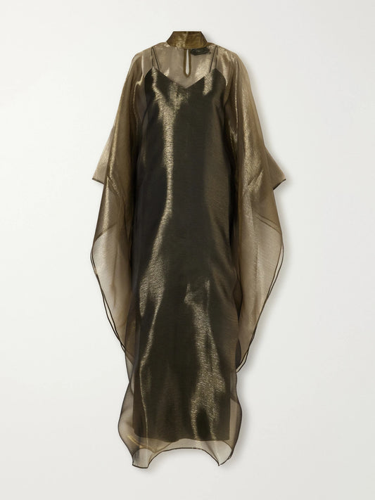 Taller Marmo Sphinx Lurex Fil-coupé Gown