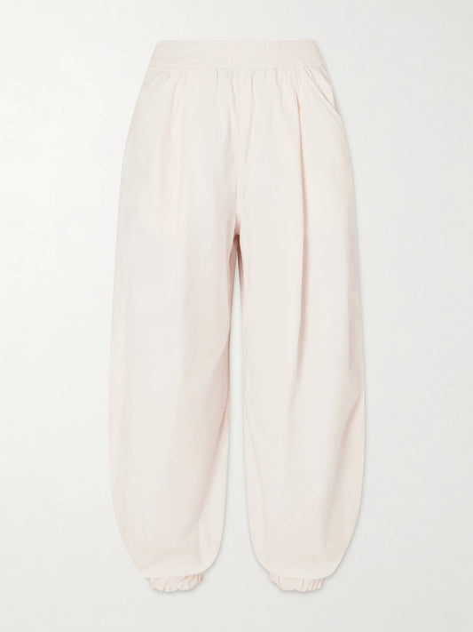 Forbes Organic Cotton-poplin Balloon Pants