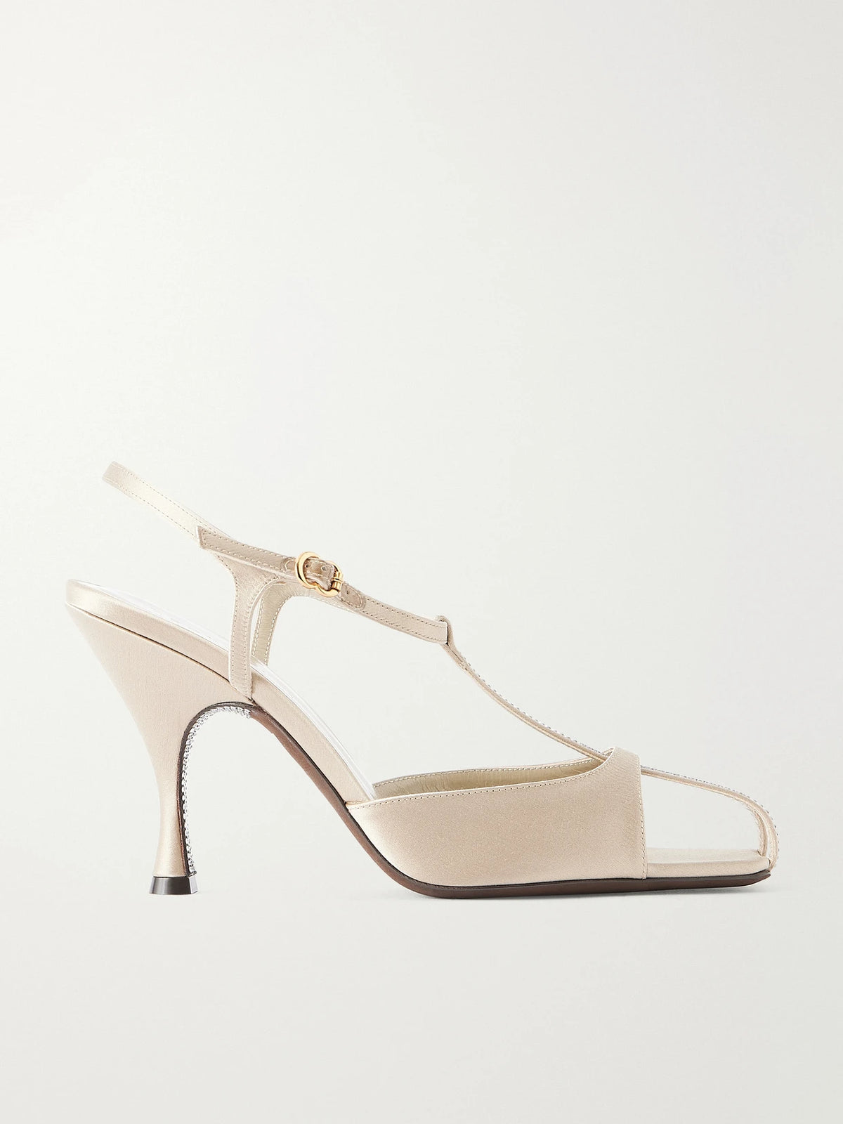Herbert Levine Hidden Gem 95 Embellished Satin Sandals