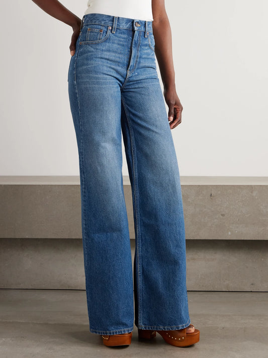 Chloé High-rise Wide-leg Jeans