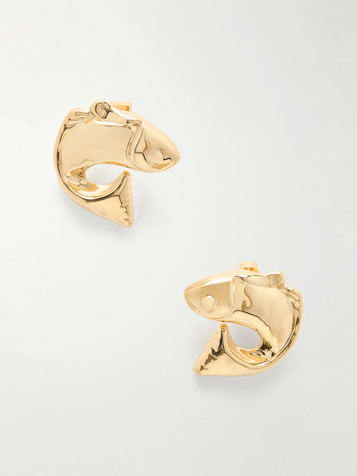 Poisson Gold-tone Earrings