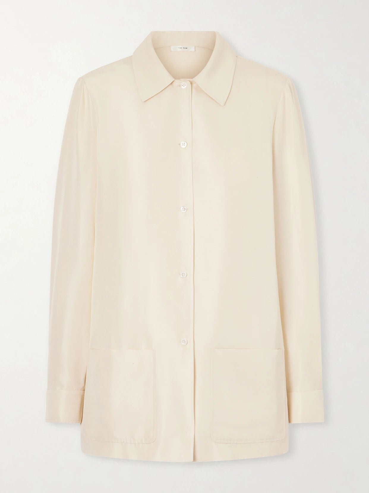 Lucetta Silk-shantung Shirt
