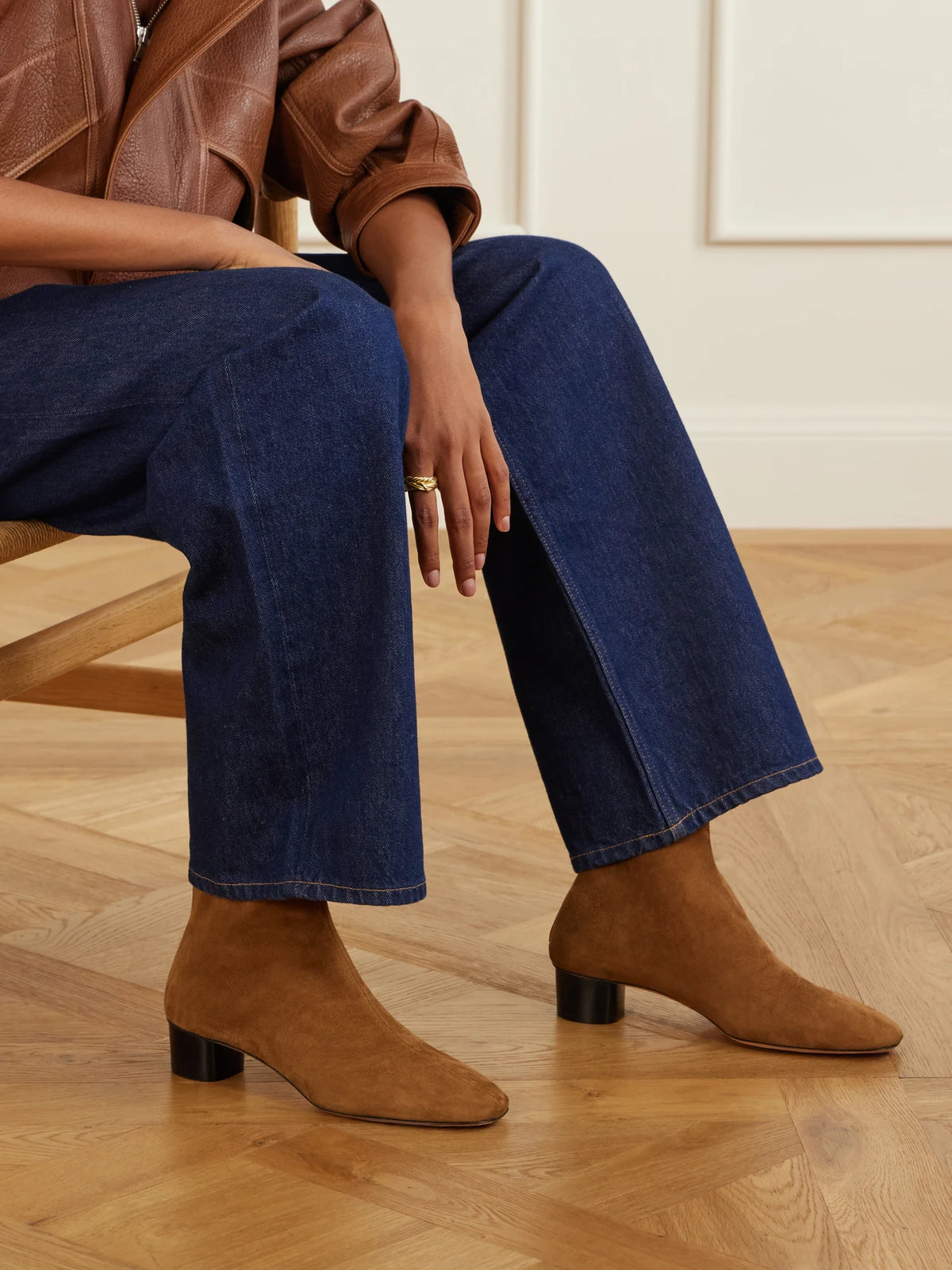 Carole Suede Ankle Boots