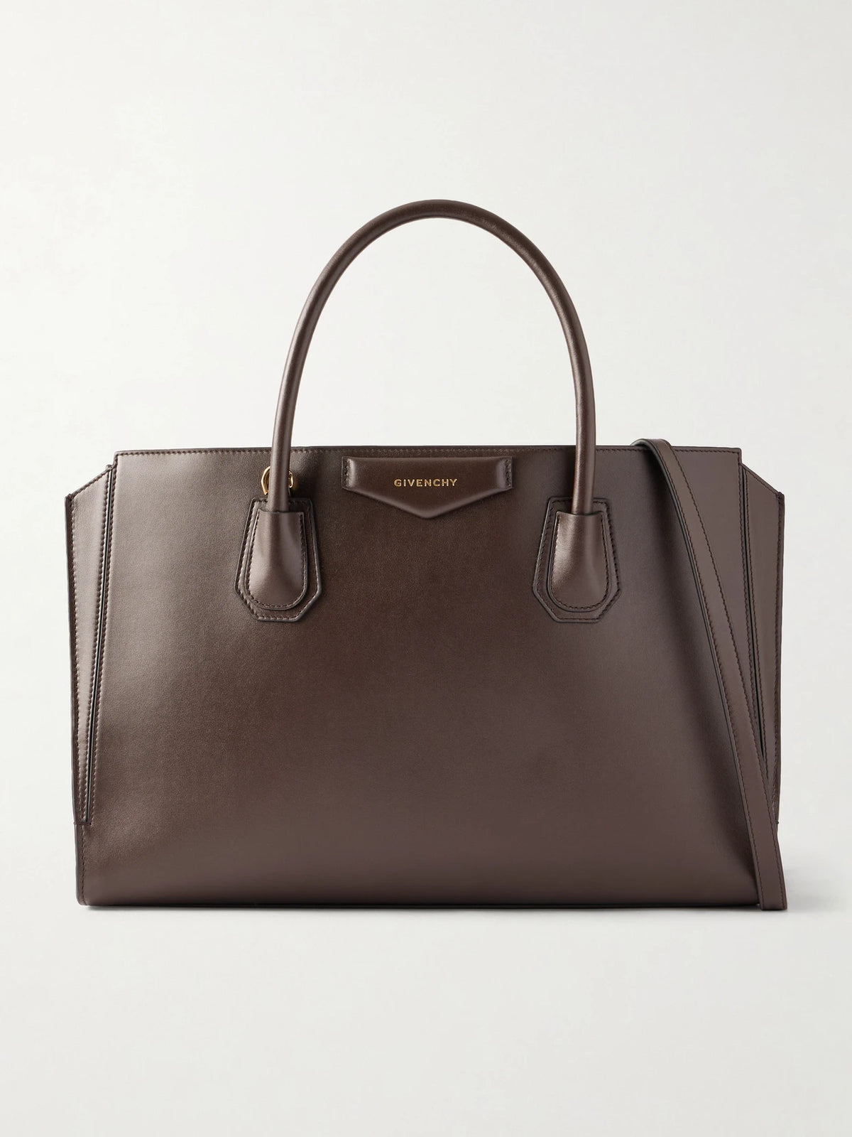 Antigona Catchall Medium Leather Shoulder Bag