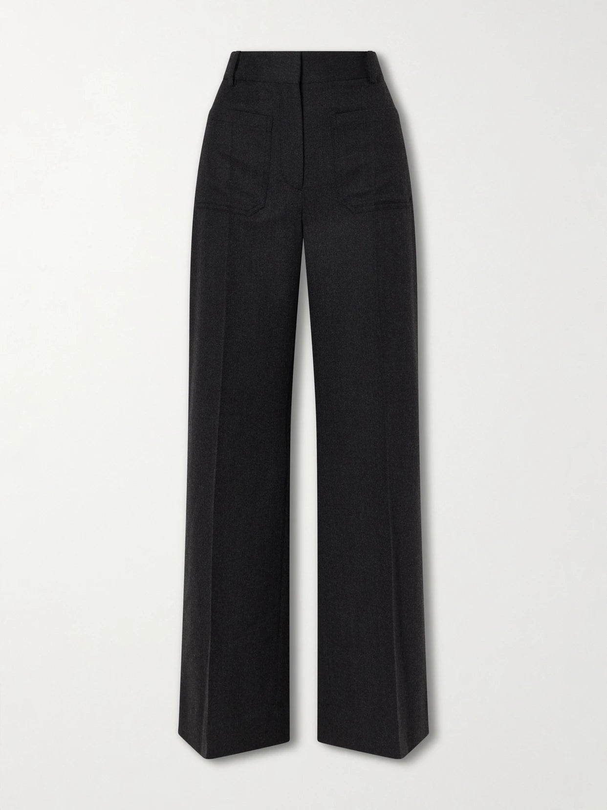 Alina Wide-leg Wool Pants
