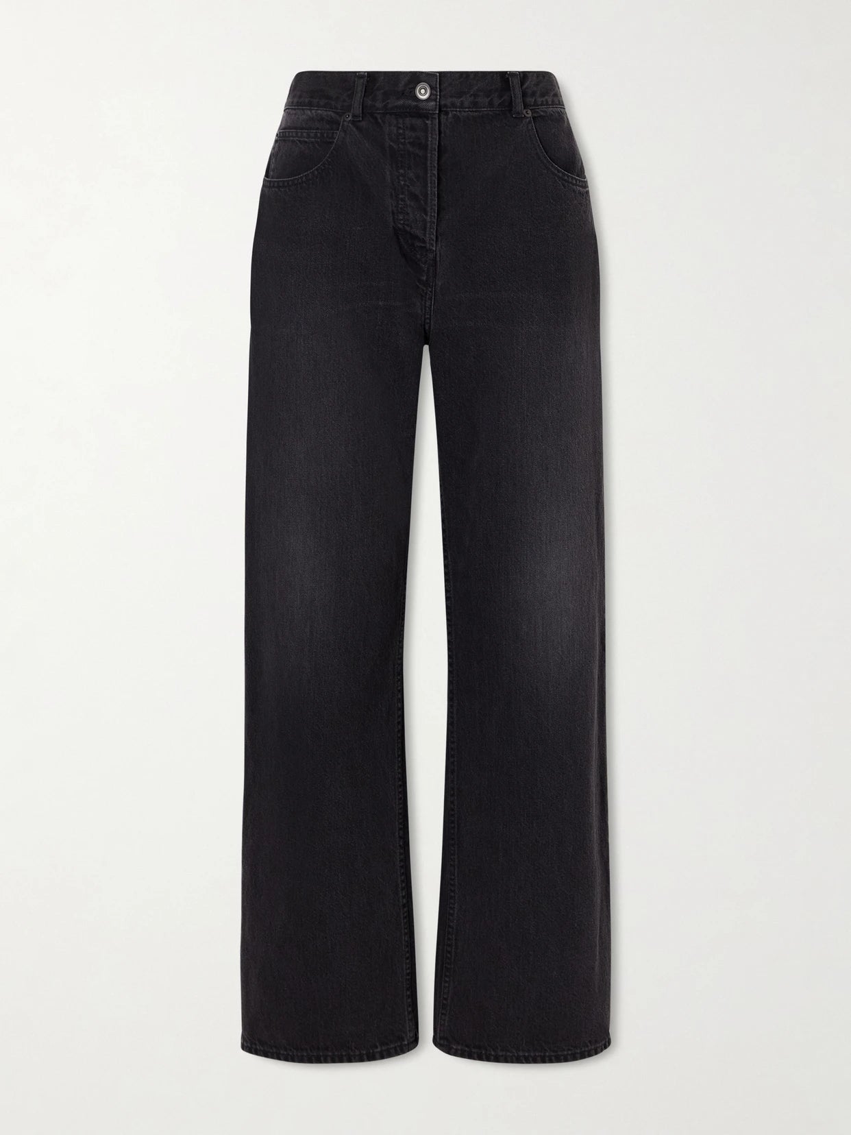 Finbar High-rise Wide-leg Jeans