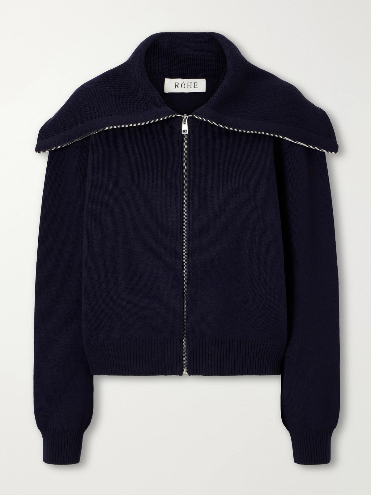 RÓHE Wool-blend Zip-up Cardigan