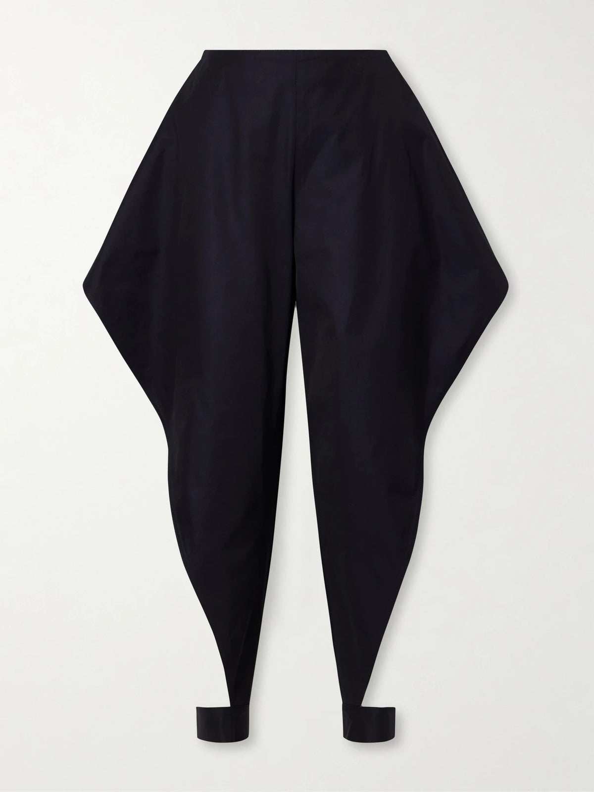 Alaïa Triangle Cotton-gabardine Wide-leg Pants