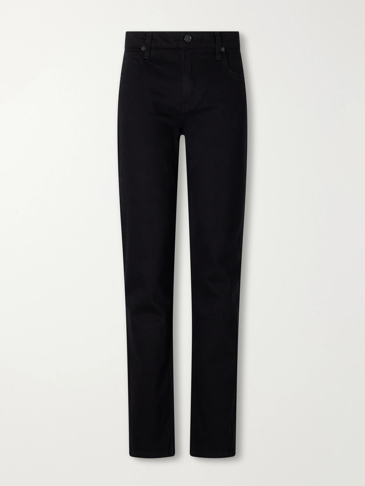 SLVRLAKE Naomi Slim Low-rise Tapered Jeans