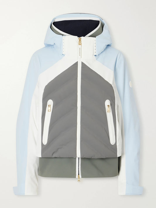 BOGNER Sara Color-block Quilted Padded Shell Ski Jacket