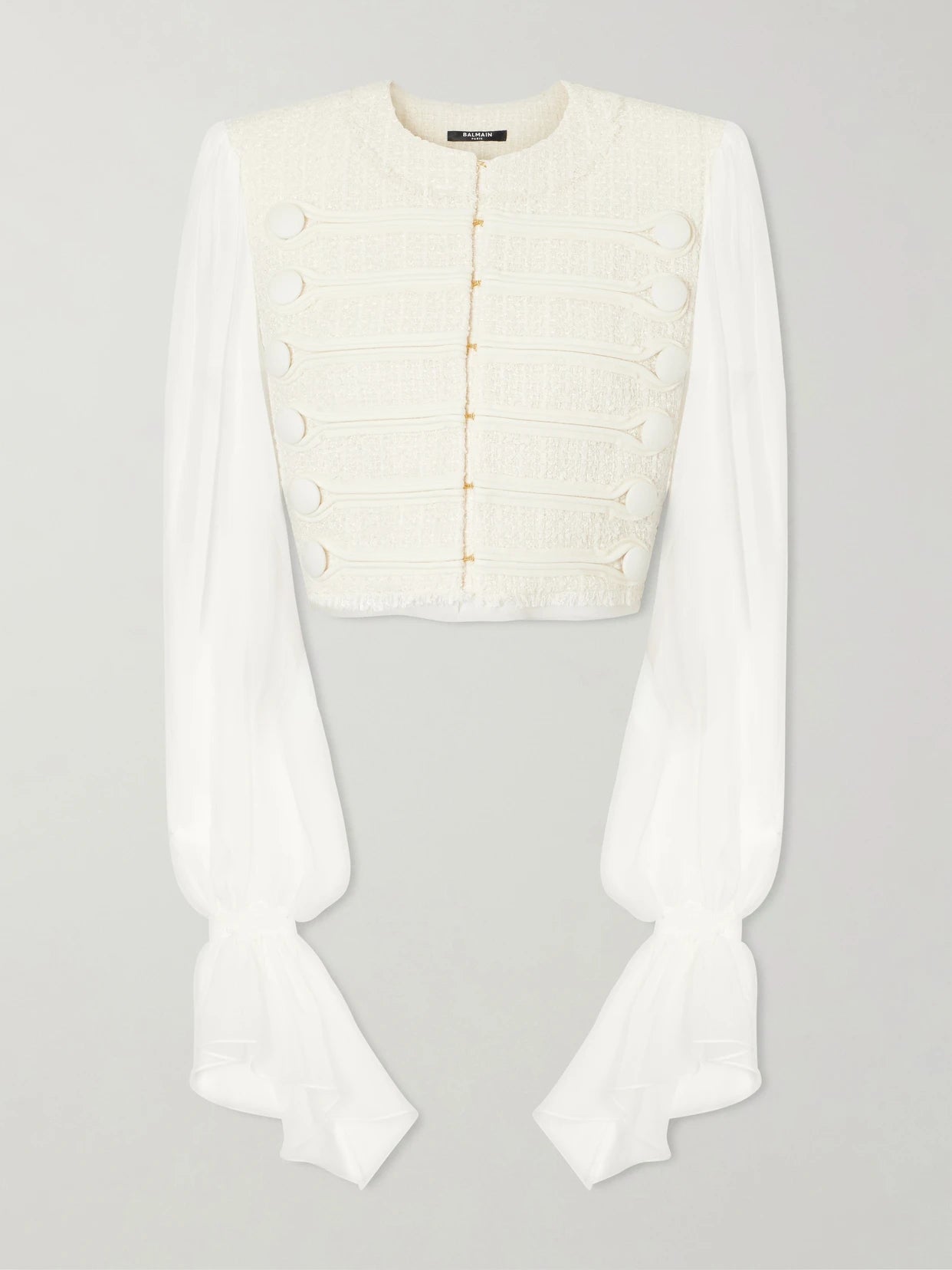 Brandebourg Tweed Blouse