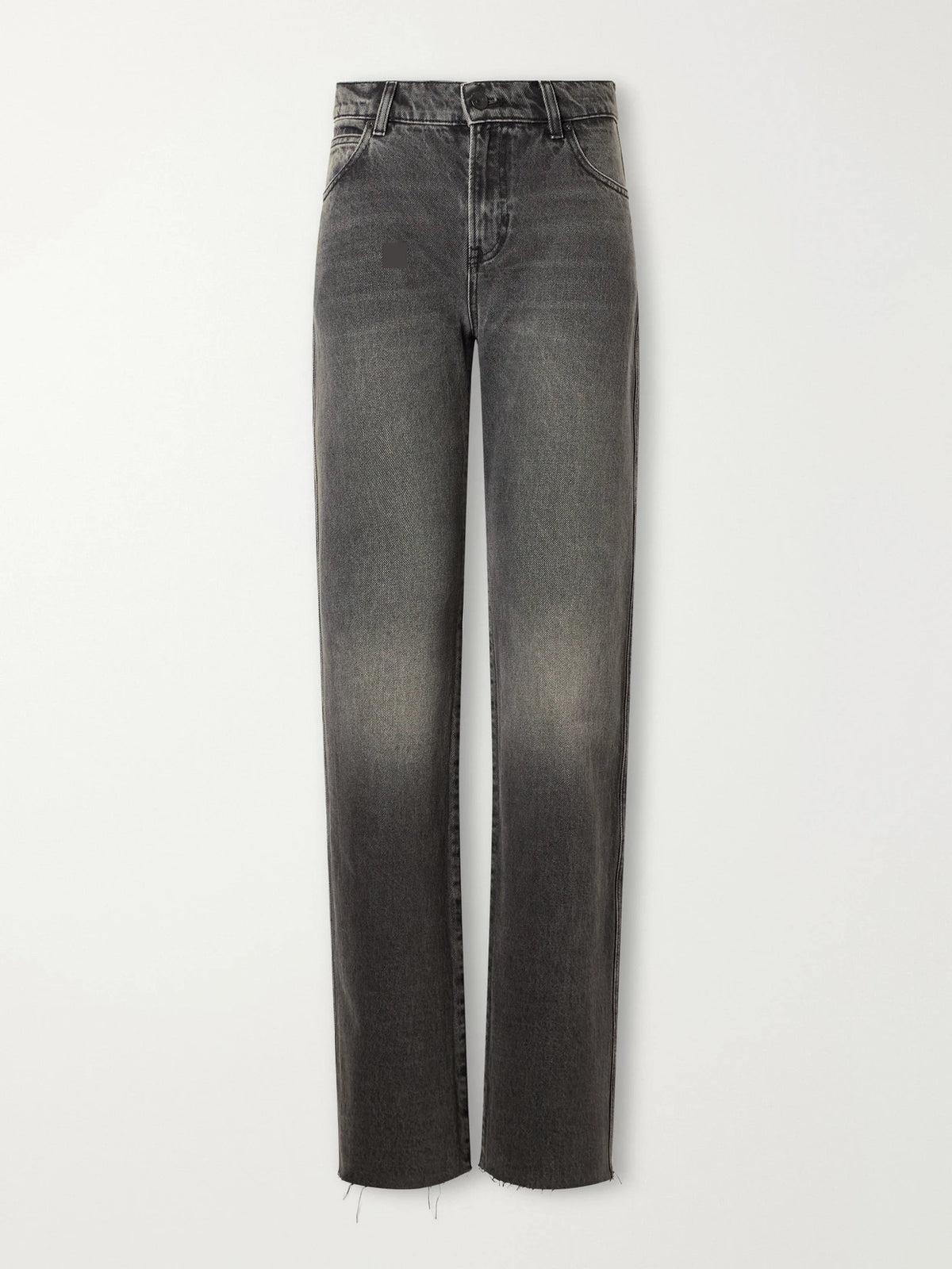 Guest In Residence Weekender Mid-rise Straight-leg Jeans