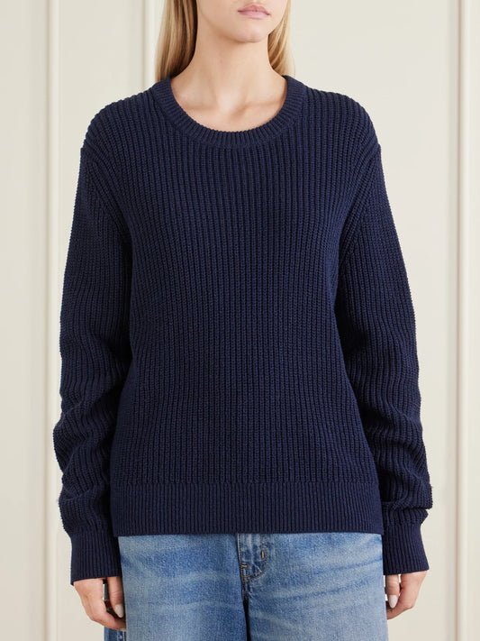 Nili Lotan Tarik Cotton And Silk-blend Sweatshirt