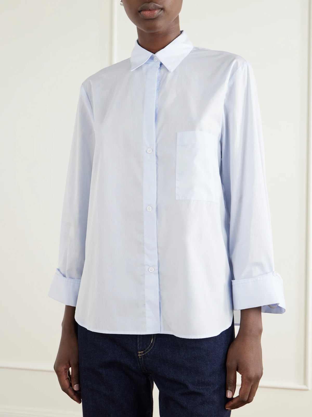 TWP Next Morning Cotton-poplin Shirt