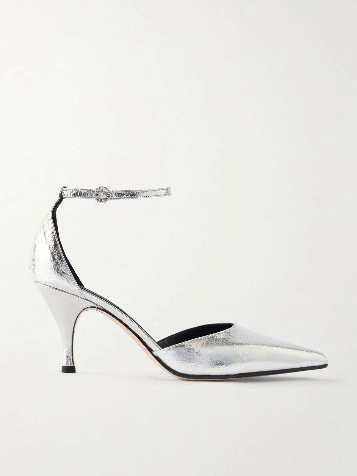 Aeyde Cassandra 80 Textured-leather Pumps