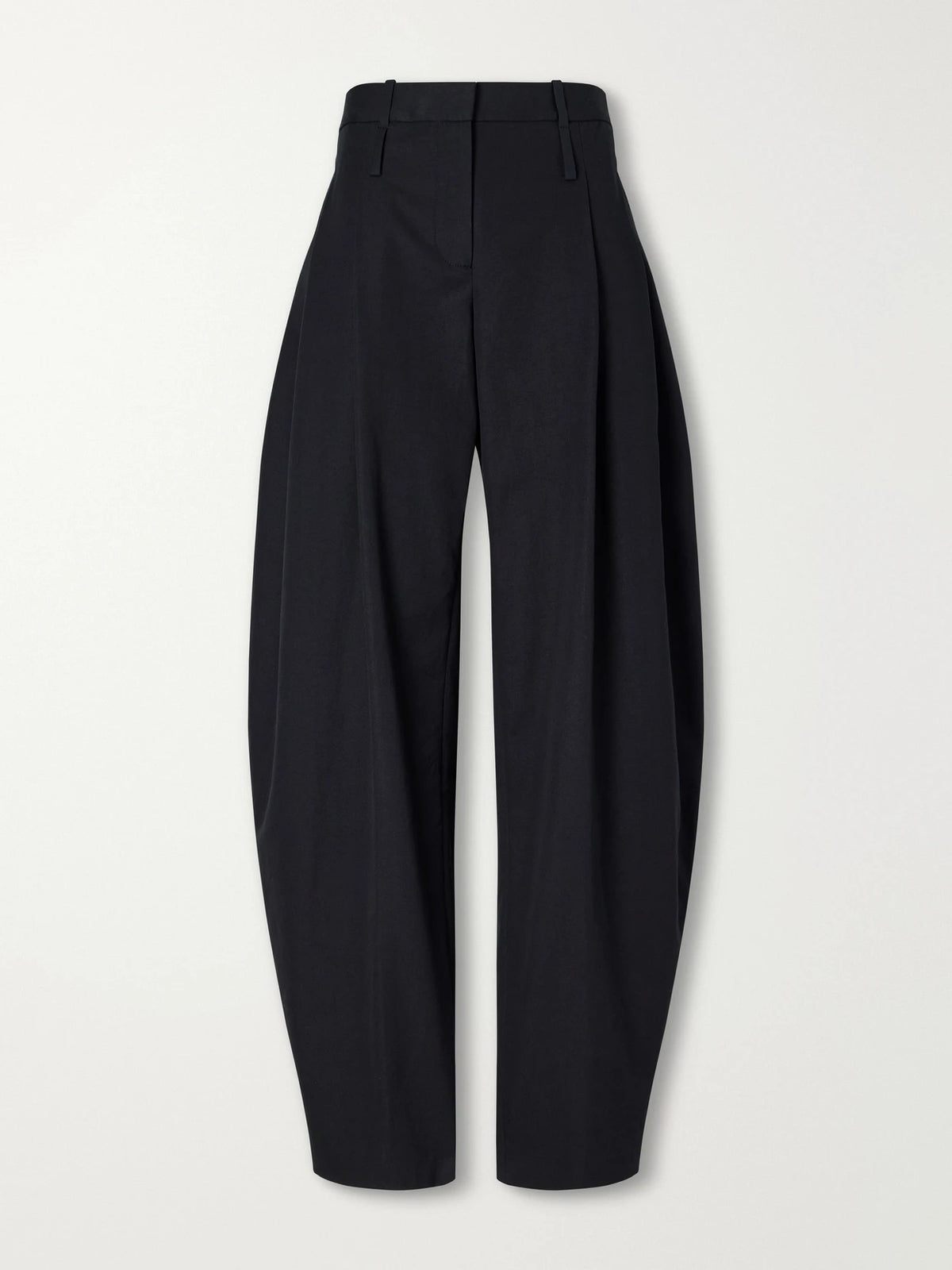 Brandon Maxwell The Dean Cotton-canvas Barrel-leg Pants