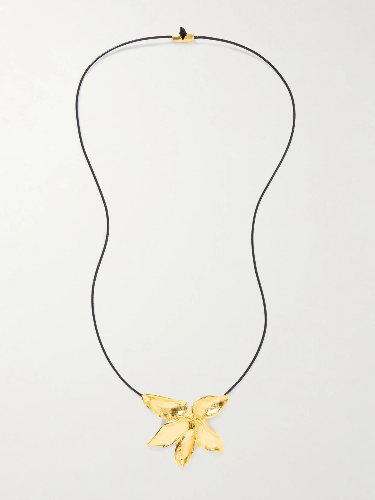 + Eden Rock St Barths Frangipanier Gold-plated And Cord Necklace